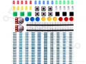 Electronics component starter kit small E32